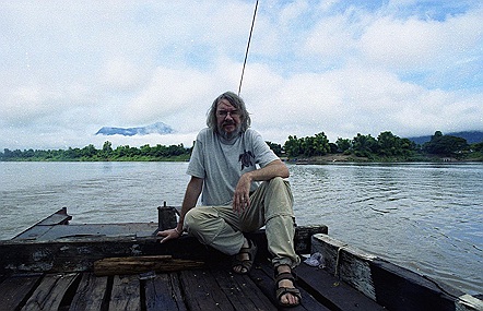 Boatman on the Mekong
