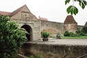 town wall and gate