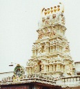 white hindu temple
