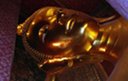 head of the reclining Buddha