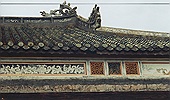 beautifully restored roofs in Hué