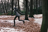 running girl statue at open air museum
                        Middelheim, Antwerp