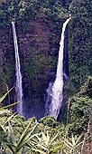 impressive waterfalls near Pakxe, South
                        Laos