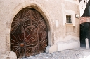 wooden gate