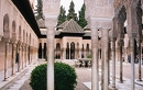 lions' patio at
        Alhambra, Granada