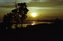 sunset on the
        Mekong (Vientiane)