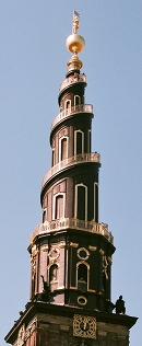 church tower for
        Escher in Copenhagen