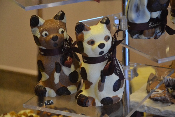 figuras de chocolate