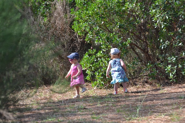 Frolicking Toddlers, Bassin d'Arcachon (France, 2015)