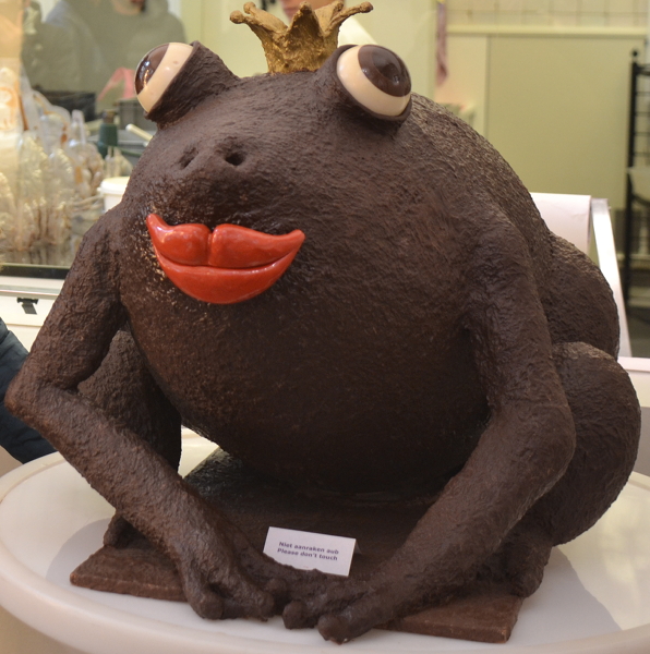 Quer beijar este principe de chocolate?