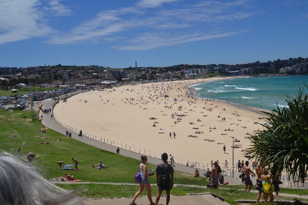 bakken op Bondi Beach bij Sydney