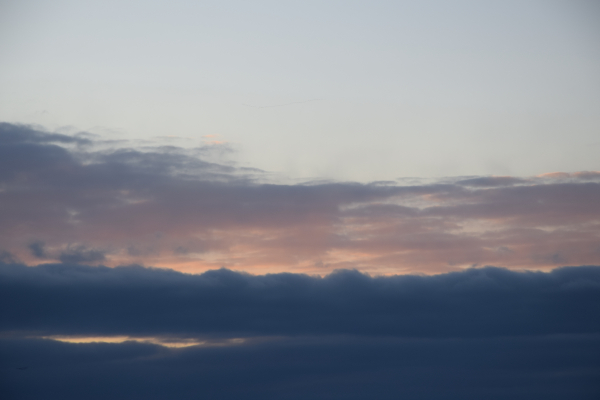Light behind the dark clouds