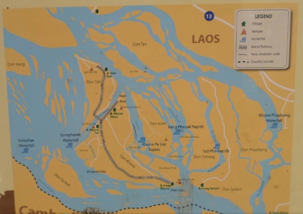 map of 4000 Islands