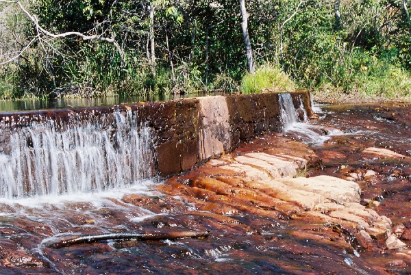 waterfall on the Rio Preto