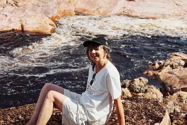 Touché at the Paraguaçu waterfall