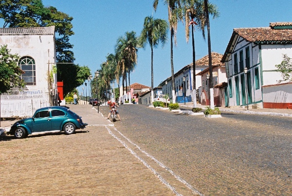 quiet palm lined streets