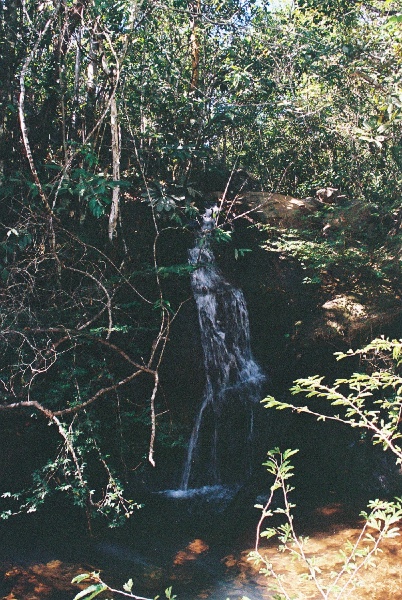 our first waterfall in Pirenópolis
