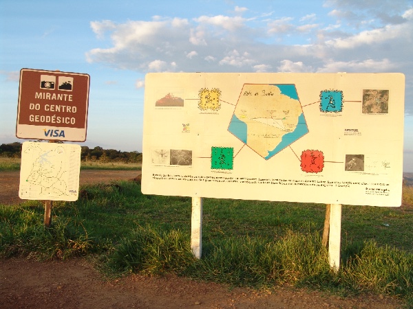 the geographical centre of South America