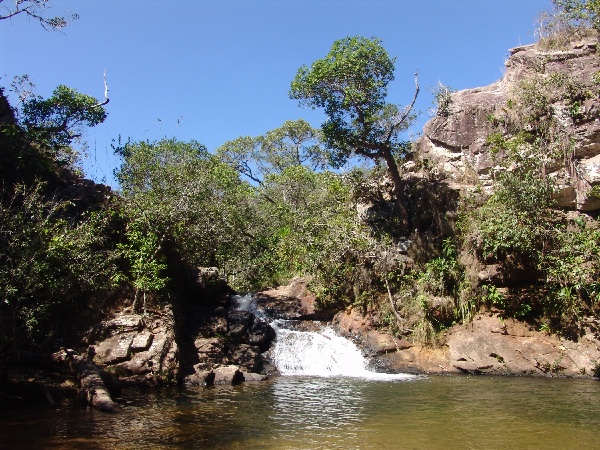the third, open waterfall