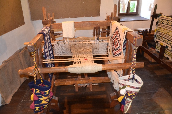 wooden loom