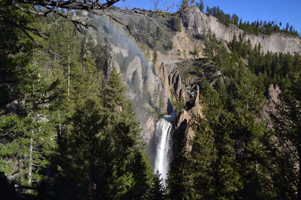 Tower waterfall, the final drop