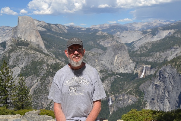 Guy at the Glacier Point