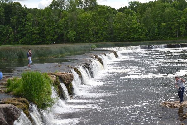 Kuldiga waterfall