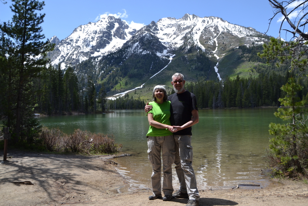 Touché and Guy at the Tetons