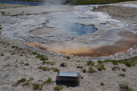 Depression geyser