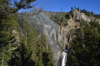 lower part of Tower falls