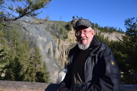 Guy at the falls