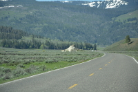 Soda Butte on NE Entrance Road