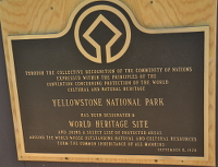 Unesco sign in Mammoth