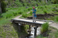 Juliet on the bridge