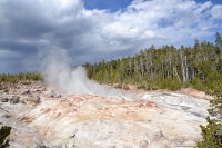 Steamboat geyser