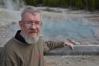 Guy at the Echinus geyser