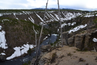 looking down Lewis River