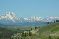 the Grand Tetons